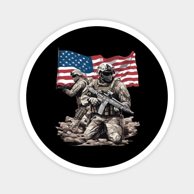 Special Forces Military Unit Magnet by animegirlnft